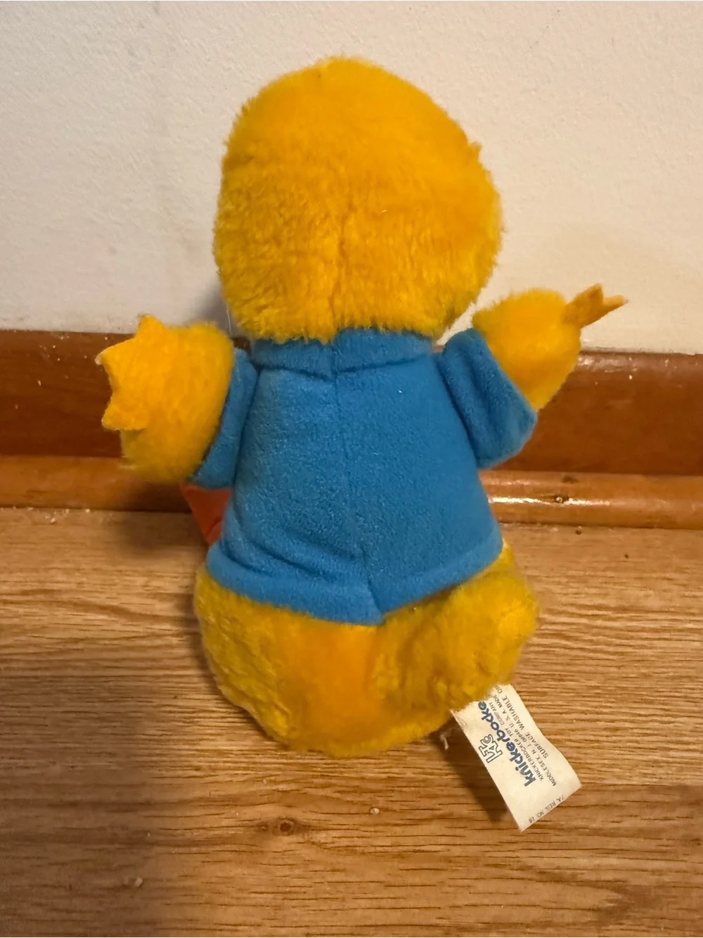 Vintage 1981 Sesame Street Big Bird 9” Knickerbocker Plush Toy